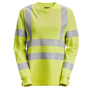 Snickers Workwear Дамска тениска с дълги ръкави и висока видимост ProtecWork 2476