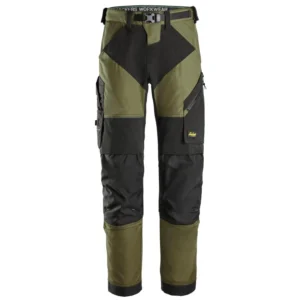 Snickers Workwear Работен панталон 69033104 - 3104 - Khaki Green\Black