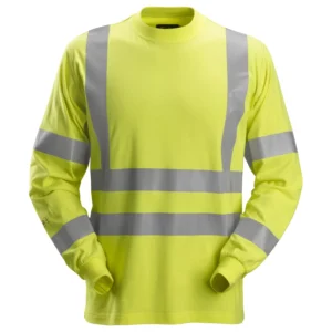 Snickers Workwear Тениска с дълъг ръкав и висока видимост, ProtecWork 2461