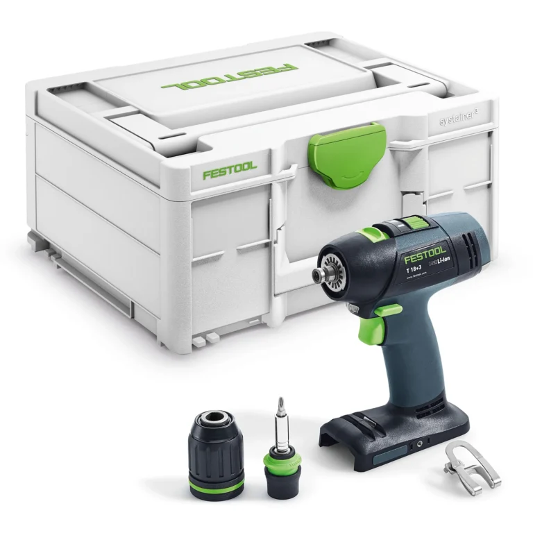 Festool Акумулаторен винтовърт T 18+3-Basic 576448