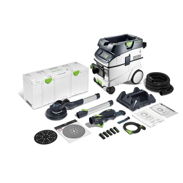 Festool Комплект ръчна шлифовачка с дълга дръжка и прахосмукачка PLANEX LHS 2 225 EQI-CTL 36-Set 578424