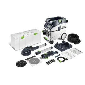 Festool Комплект ръчна шлифовачка с дълга дръжка и прахосмукачка PLANEX LHS 2 225 EQI-CTM 36-Set 578425