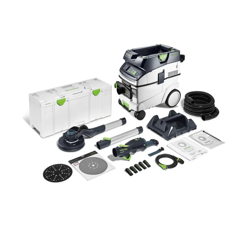 Festool Комплект ръчна шлифовачка с дълга дръжка и прахосмукачка PLANEX LHS 2 225 EQI-CTM 36-Set 578425