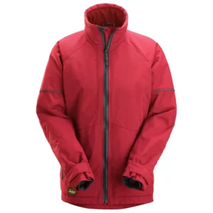 Snickers Workwear Дамско изолиращо яке 11871604009 - 1604 - Chili red\Black