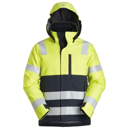 Snickers Workwear Изолирано яке с качулка и висока видимост, ProtecWork 1163