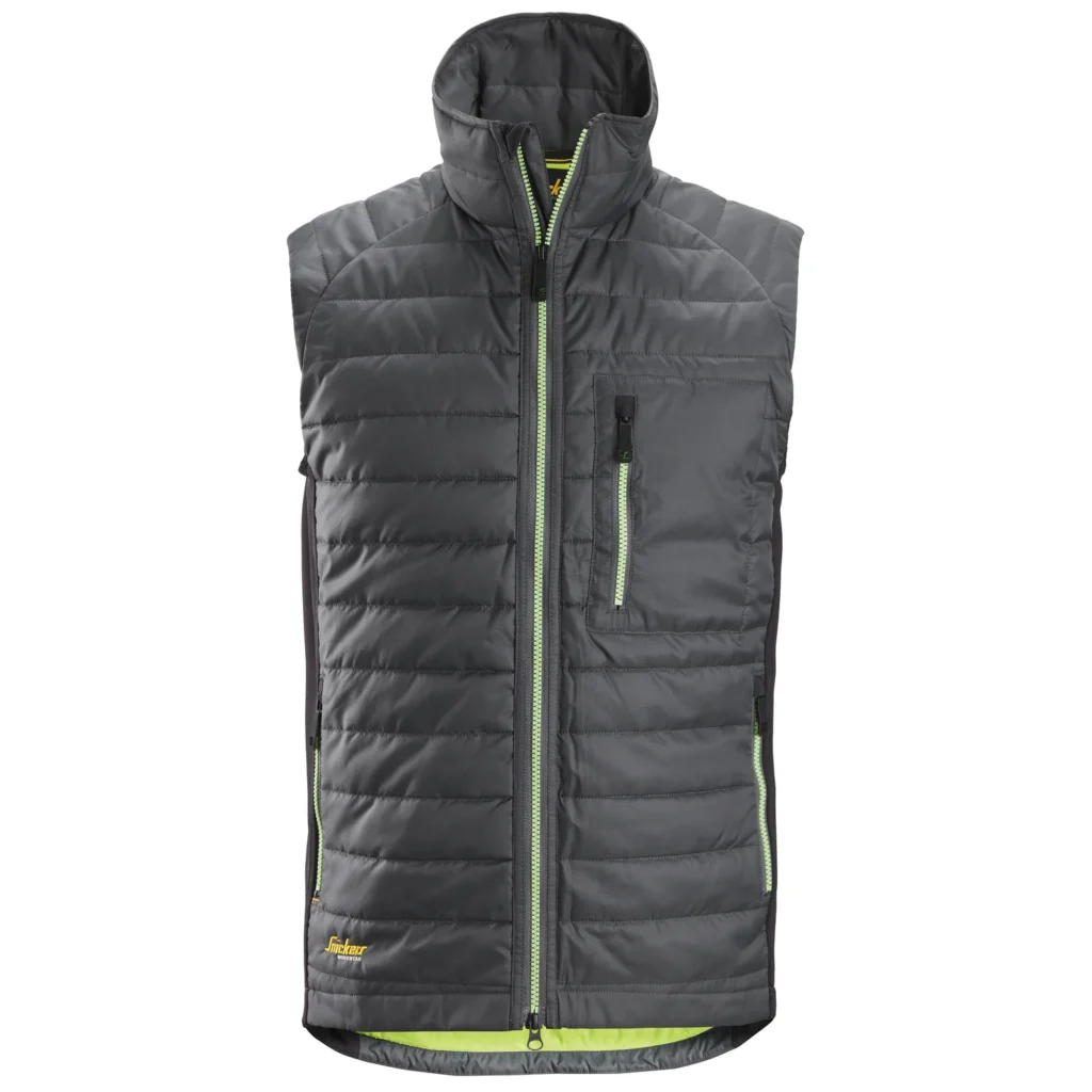 Snickers Workwear Изолиращ елек 37.5® 45125804003 - 5804 - Steel grey\Black