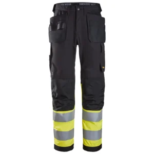 Snickers Workwear Работен панталон с виока видимост и външни джобове 6239