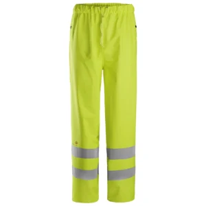 Snickers Workwear Водоустойчив панталон с висока видимост клас 2 ProtecWork 8267