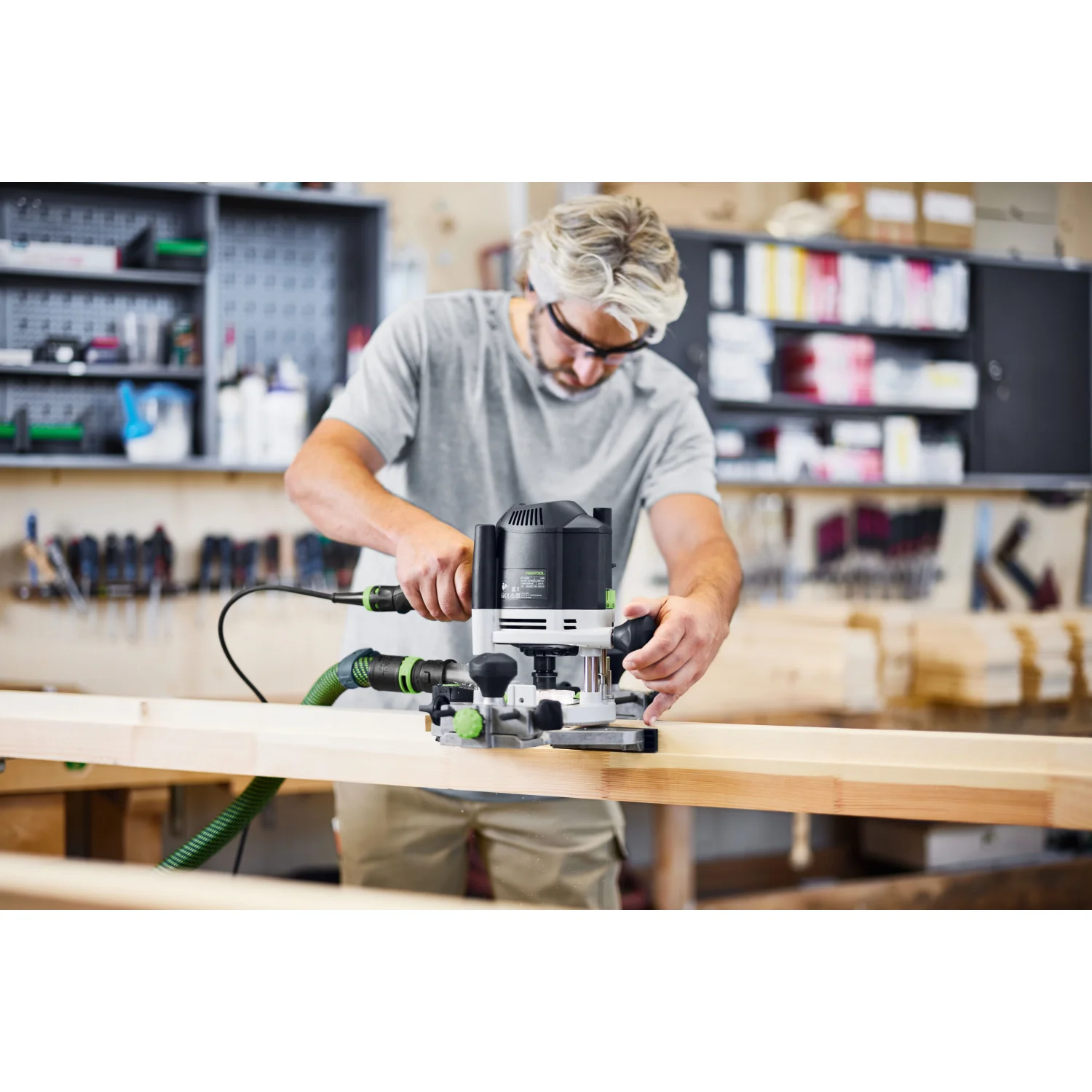 Festool Приспособление за аспирация със светлинен модул LM-OF 1400 578683