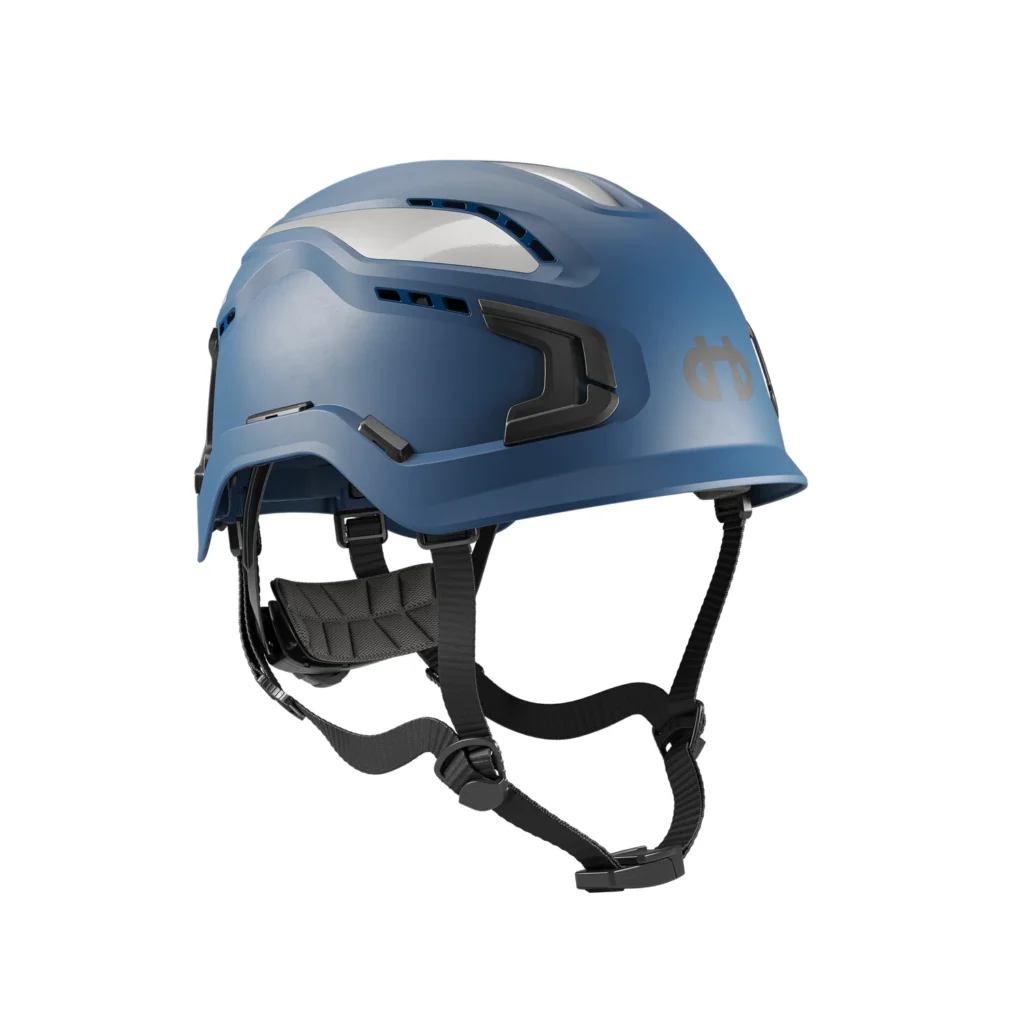 Hellberg Защитна каска с вентилация Sector Vented Blue 32507-001