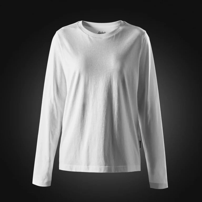 Snickers Workwear Дамска тениска дълги ръкави 24770900008 - 0900 - White
