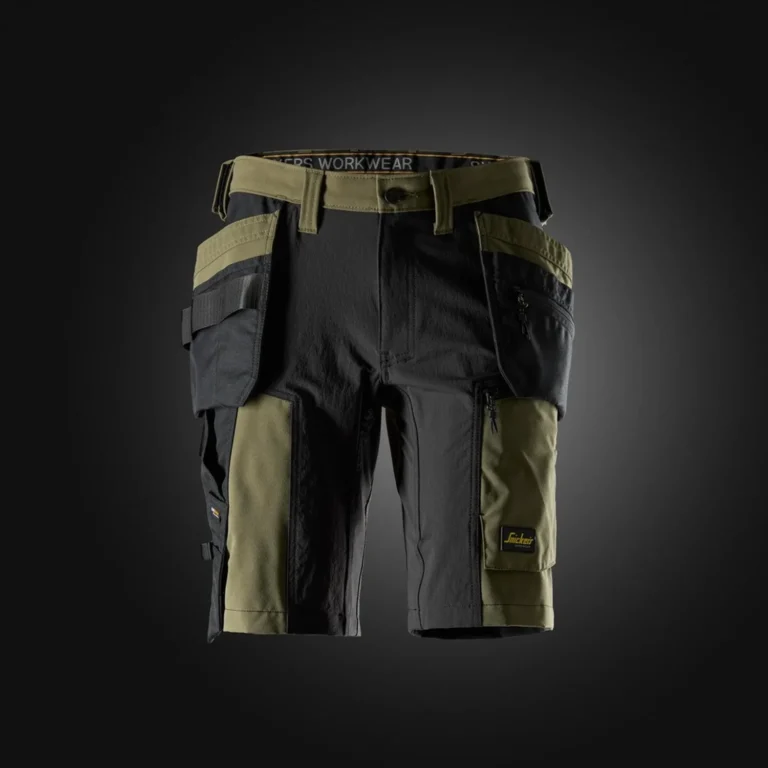 Snickers Workwear Еластични къси панталони с външни джобове 6118