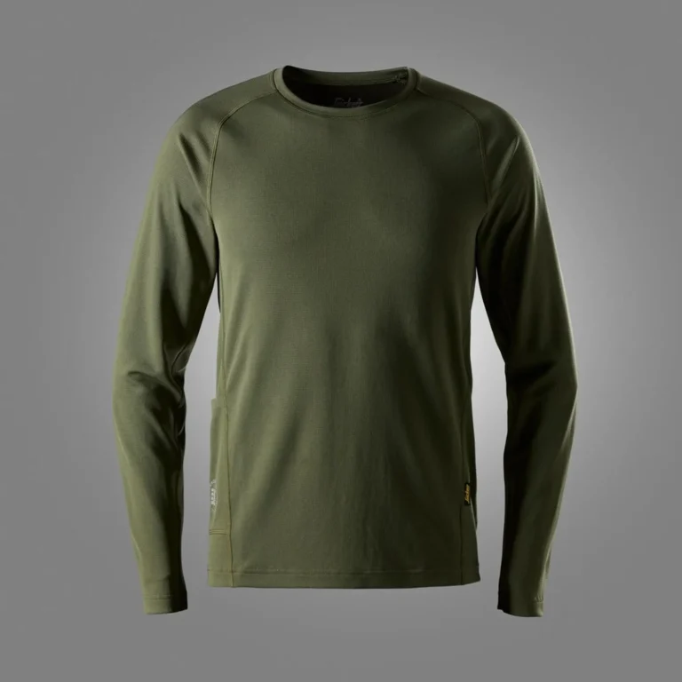 Snickers Workwear Тениска с дълги ръкави Stay Fresh 24543100003 - 3100 - Khaki Green