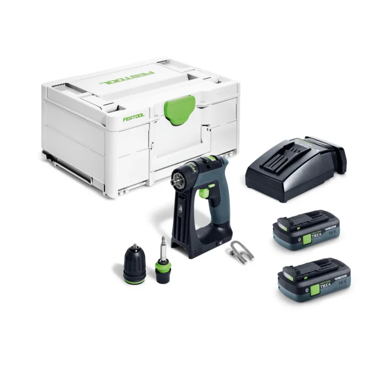 Festool Акумулаторен винтовърт CXS 18 TBX4,0 I-Plus 579345