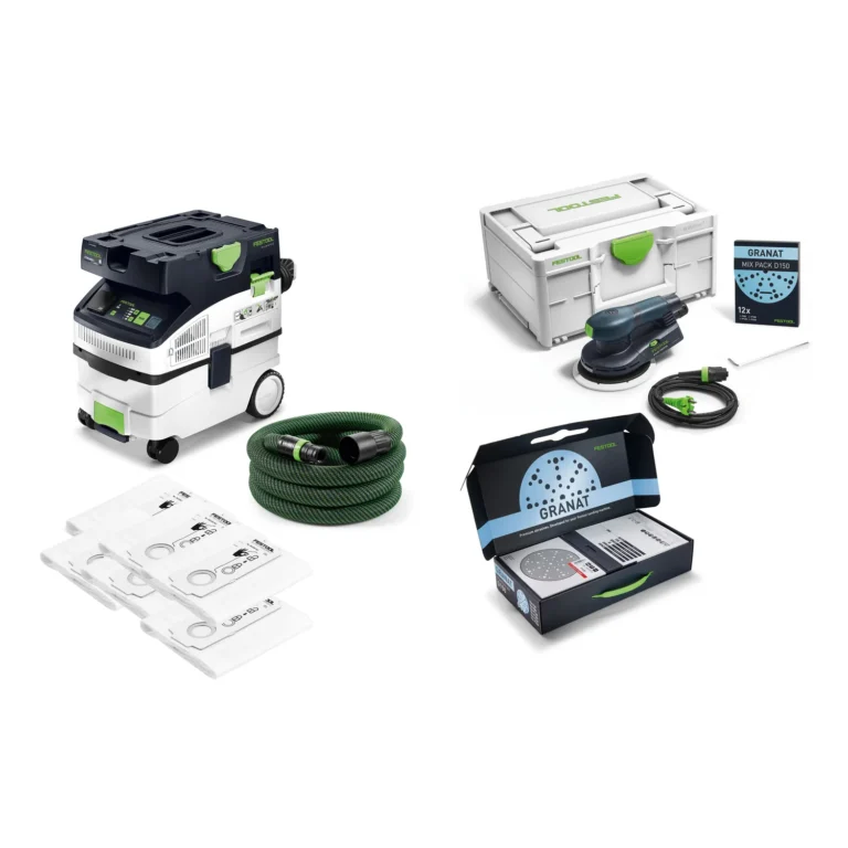Festool Комбиниран комплект за безпрахова работа CTM MIDI/ETS EC/GR/FIS 578866