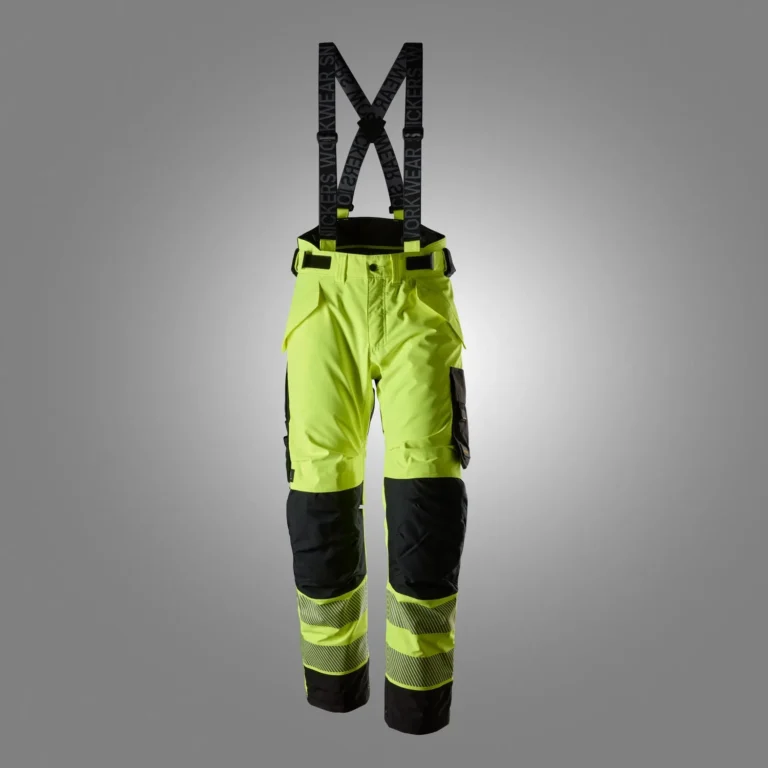 Snickers Workwear Подплатен еластичен панталон с висока видимост, Клас 2 6632