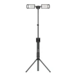 Scangrip LED прожектор-кула TOWER 8 CONNECT 03.6107C – 8000 lm, вграден статив с два прожектора