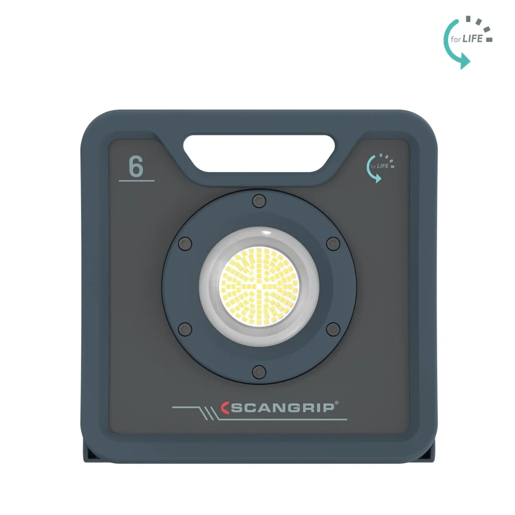 Scangrip LED прожектор NOVA 6 03.6203 – 6000 lm, с 5 м кабел